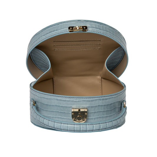 Alina Round Leather Bag