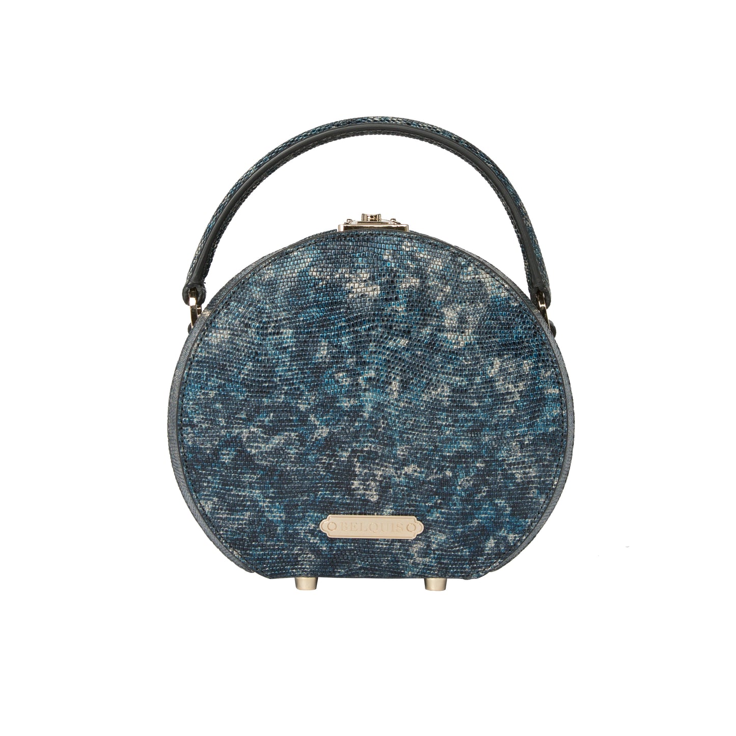 Alina Round Leather Bag