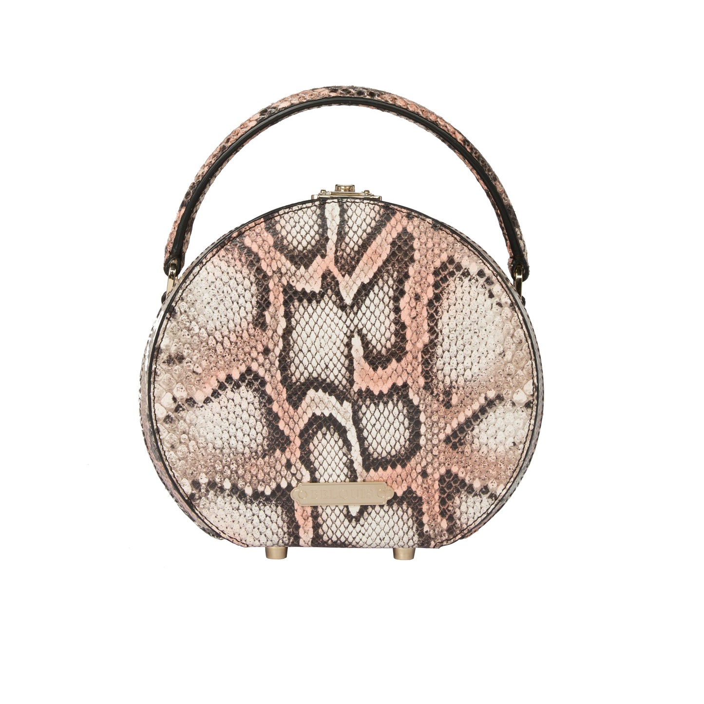 Alina Round Leather Bag